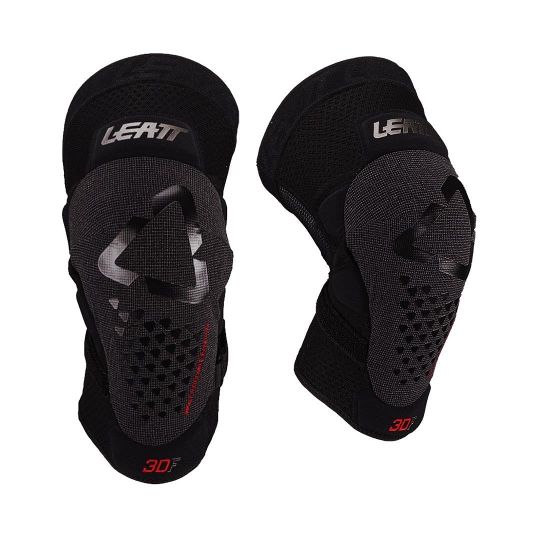 LEATT Ginocchiera 3df 5.0 Evo Fastfit - Nero - L/xl