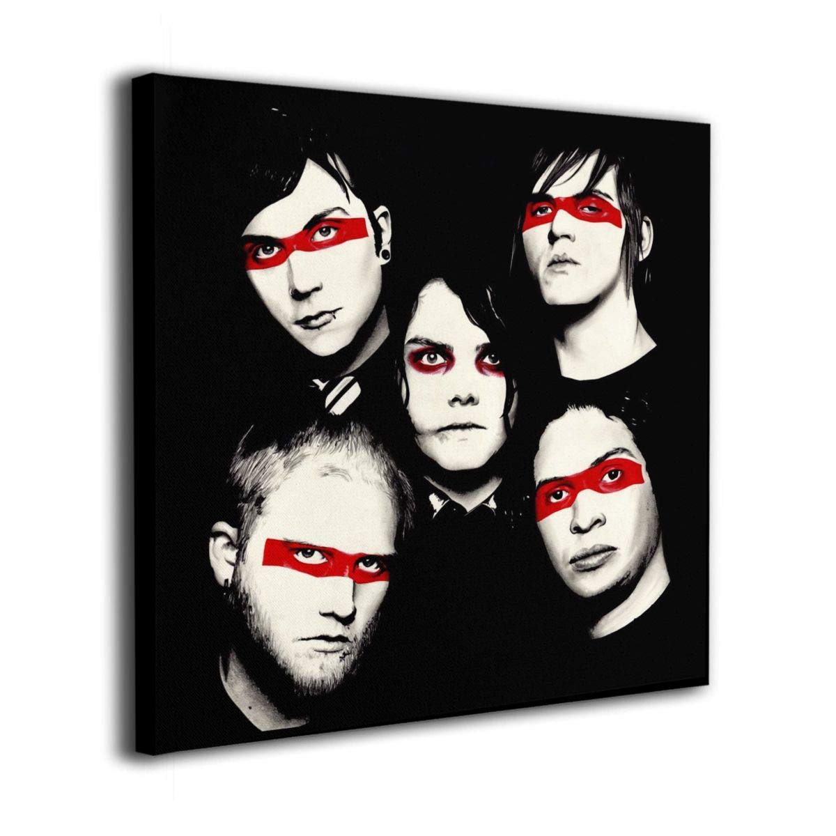 SHANXQ My Chemical & Romance Canvas Art Design HD Prints Oil Painting,Custom Wall for Modern Home,Decoration Posters 16"x16"