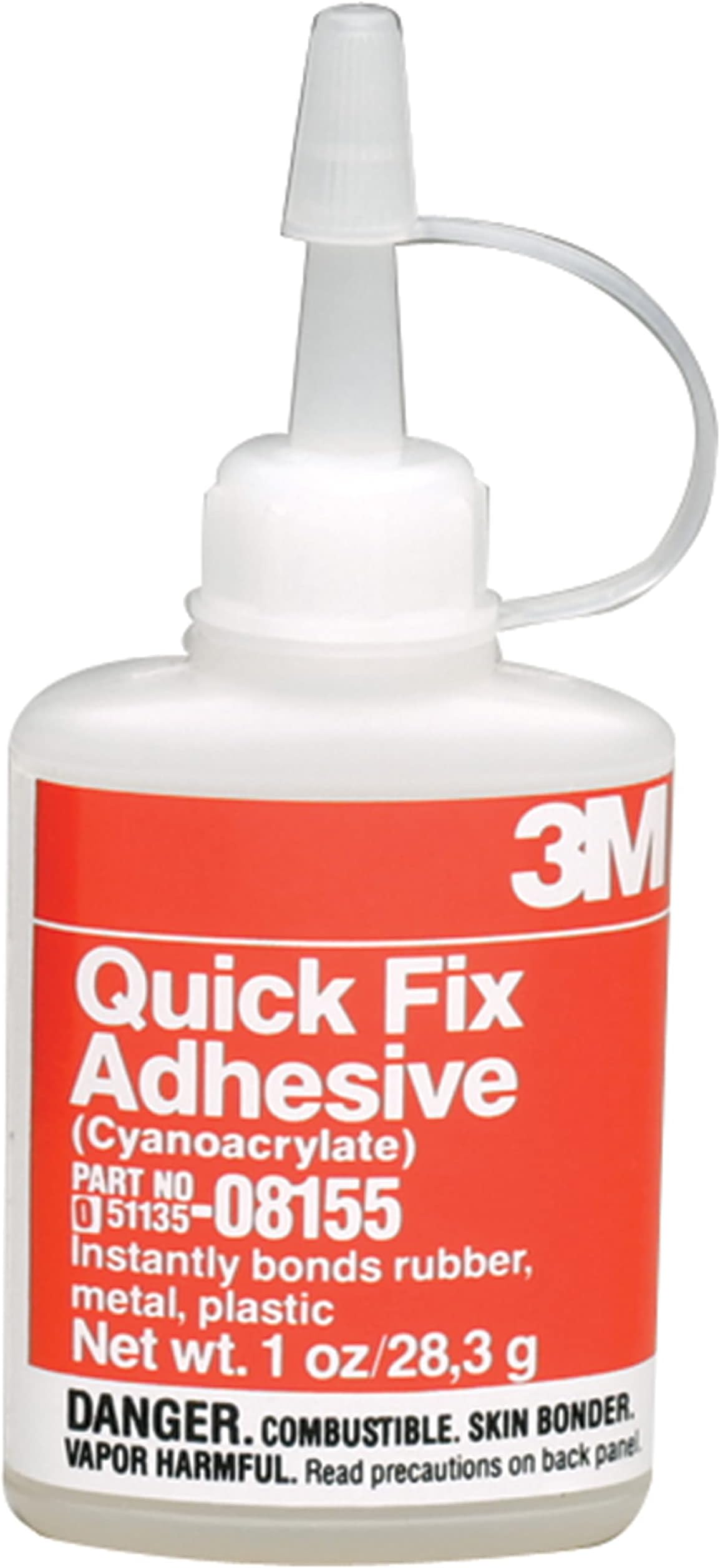 Quick Fix Adhesive, 08155, 1 oz Bottle