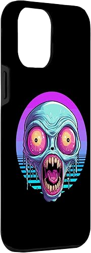 Miniatura 3 de iPhone 15 Pro Max Retro Extraterrestre Spaceship - UFO Saucer Vintage Alien Case