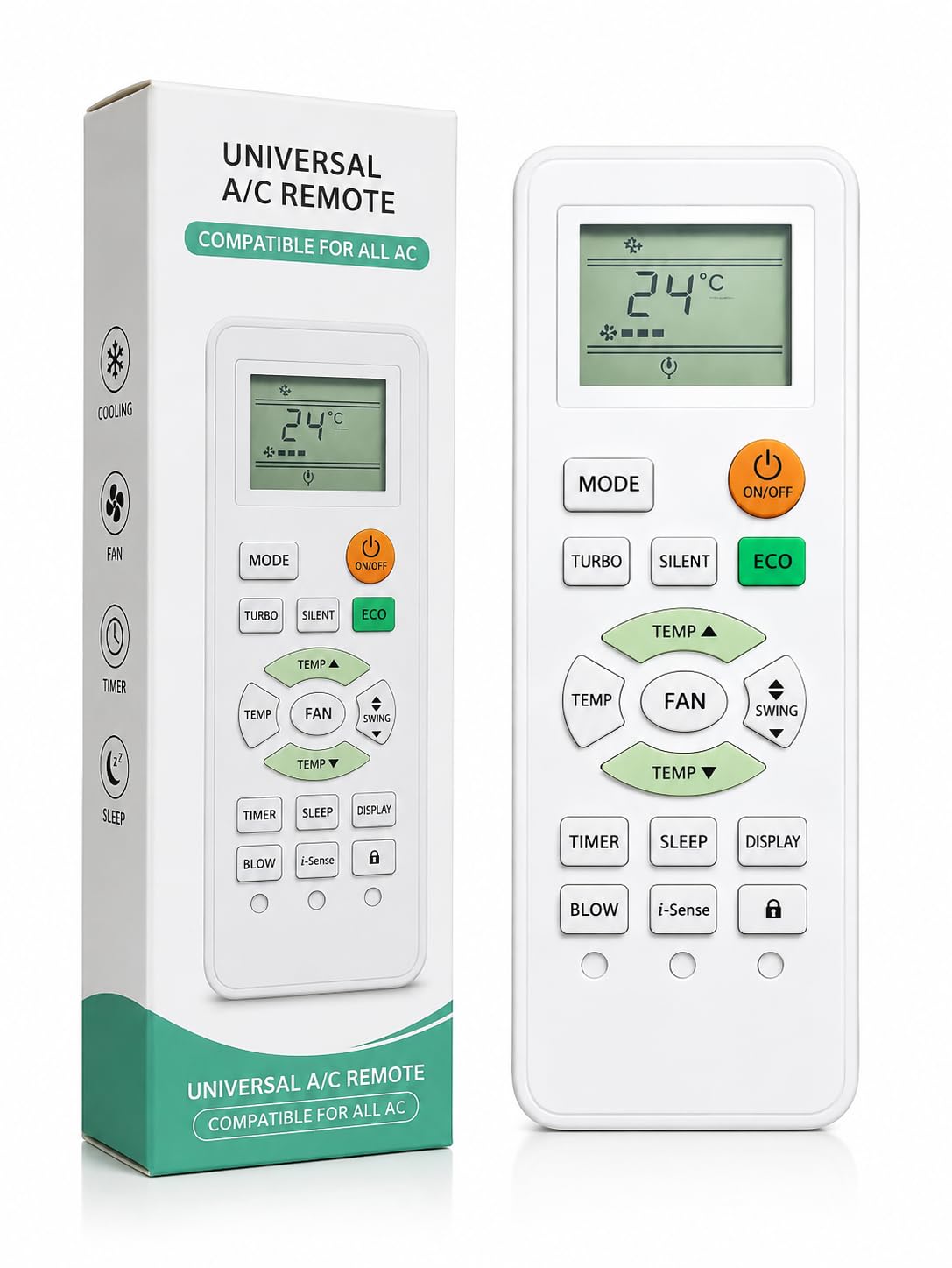 LCURE Remote Compatible for Haier/Godrej Split/Window AC Remote, 1.5 2 Ton GIC18TTC3-WVB-picture-12