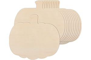 Large Wooden Pumpkin Cutouts for Fall Festive Crafts