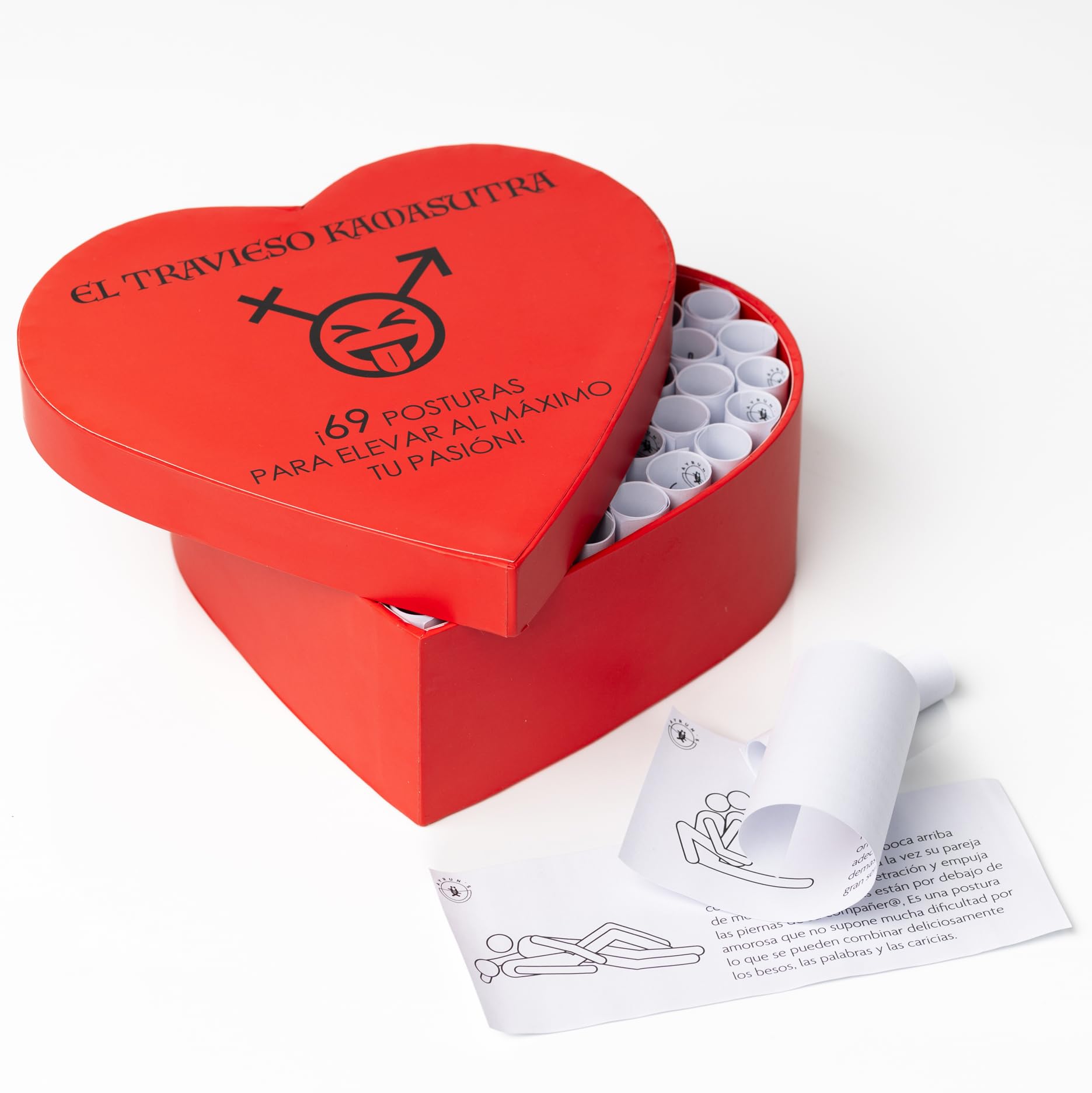 AYRUN'S kamasutra, Regalo Original, el Travieso kamasutra, Regalo para Parejas, Mujer, Amiga, Juego Divertido, Amor, pasión, Aniversario, cumpleaños, Despedida de Soltera, Amigo Invisible