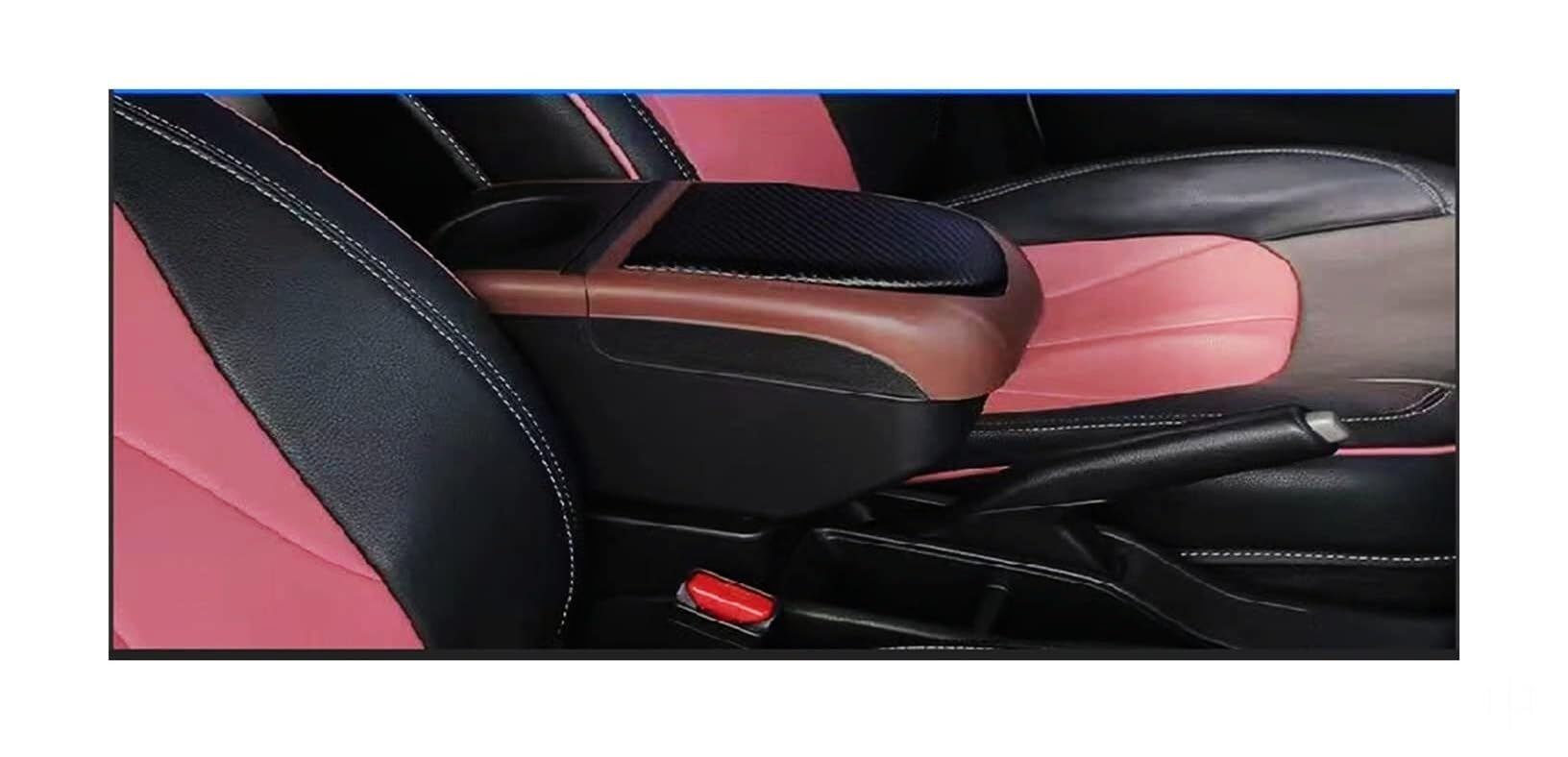 GTDTKGANAK Storage Box For Toyota For Yaris For Hybrid 2015-2022 Center Console Armrest Storage For Box with USB(3)
