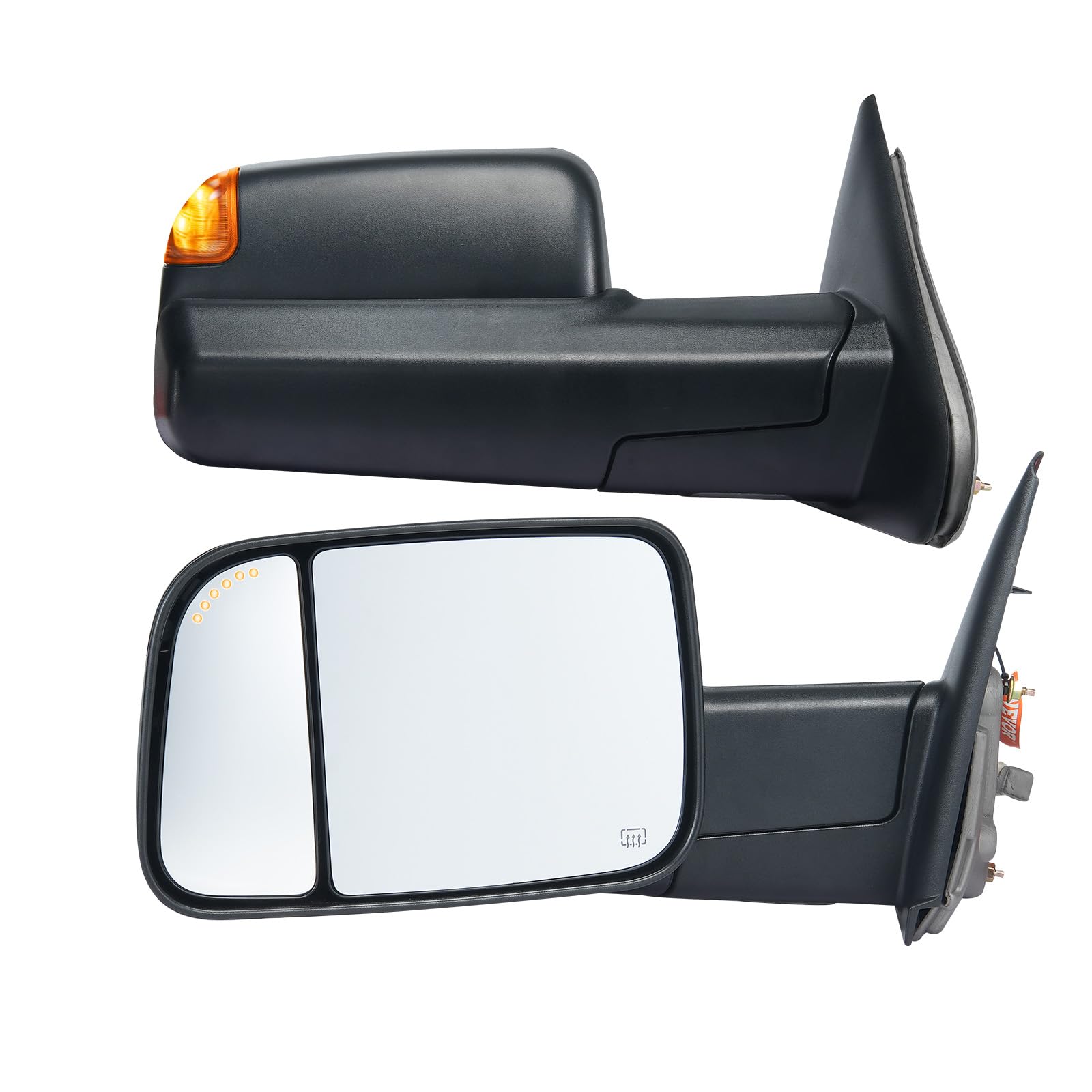 For 02-08 Dodge Ram 1500 /03-09 2500 3500 Manual 09 Style Tow Mirrors W/Signal E - Foto 10