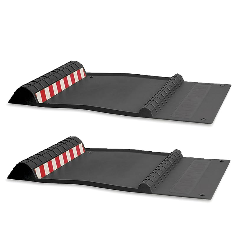 Tapete de estacionamento Park Right Maxsa Innovations 53,3 x 27,9 x 5,1 cm, preto, kit com 2 unidades 37358-2PK