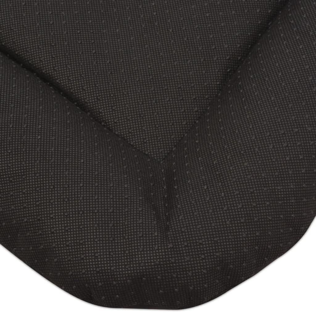 Cama para perros y gatos con base antideslizante y propiedades repelentes al agua en tamaño XXL y color negro de tela Oxford