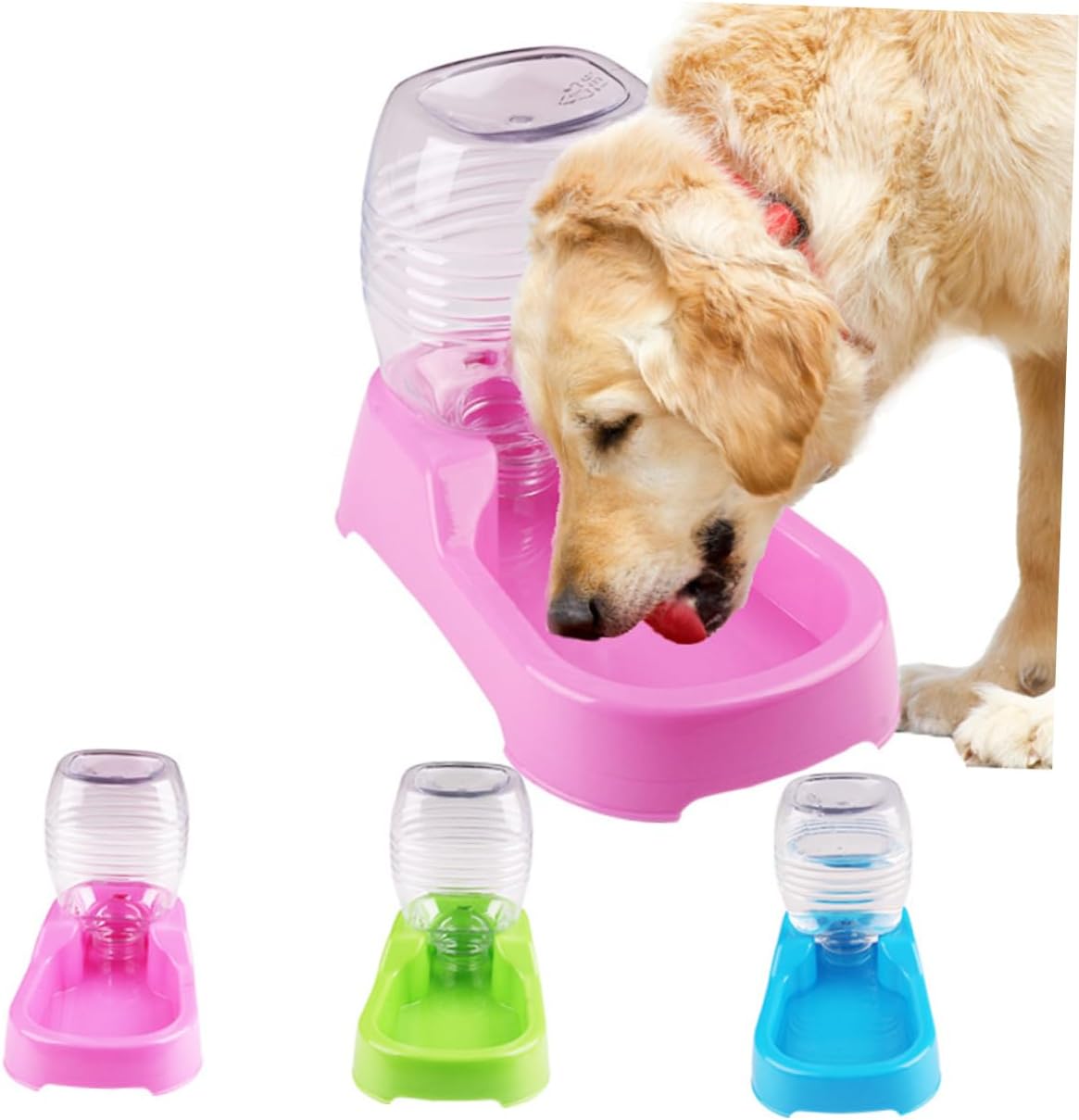 Angoily 2pcs Pet Drinking Bowl for Dogs and Puppies Creative Water Feeder Unique Design Smooth Safe Materials for Home and Pet Shops image 5