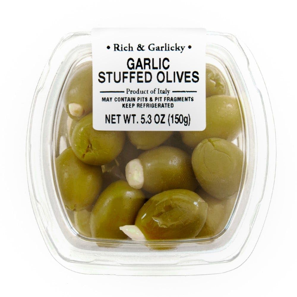 Fresh Brand Garlic Stuffed Olive, 5.3 Oz Grocery
