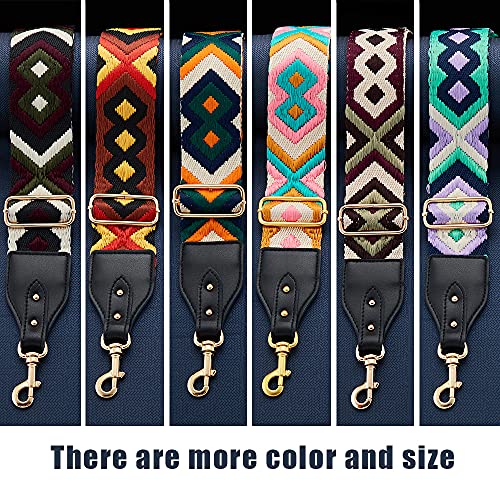 Image of Wide Shoulder Strap Adjustable Replacement Belt Crossbody Canvas Bag Handbag