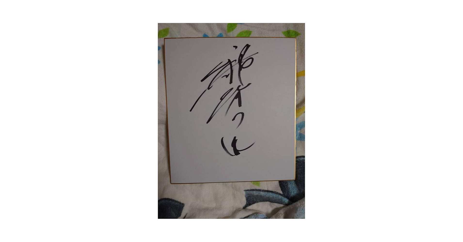 稀勢の里サイン Amazon.co.jp: 大相撲 横綱 稀勢の里 直筆サイン色紙 : 文房具