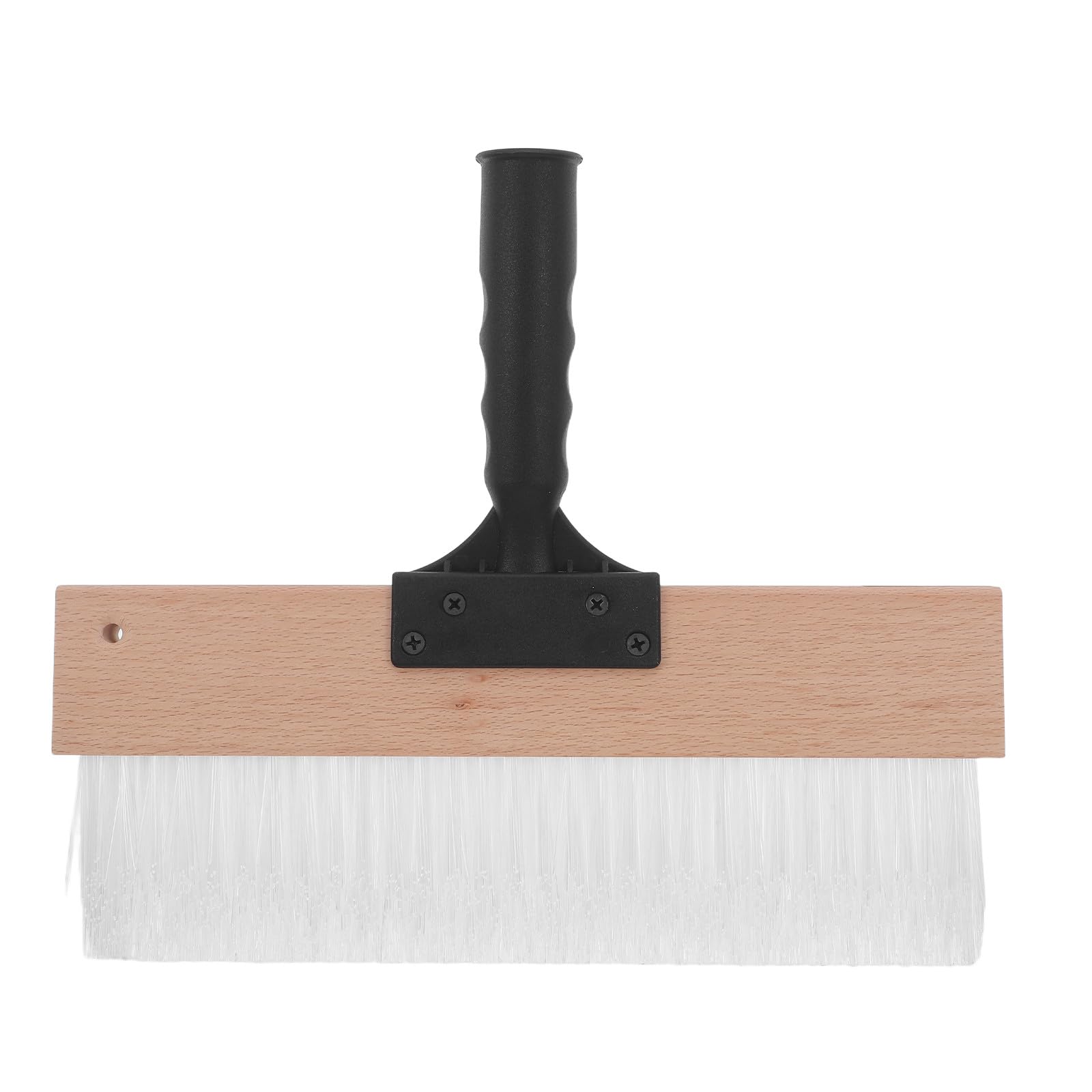 Yardenfun Pennello per carta da parati - 12,6'' Pennello per cemento testurizzato per decorazioni murali fai da te, pavimenti e stanze - Pettine per venature angolato per intonaco e pittura