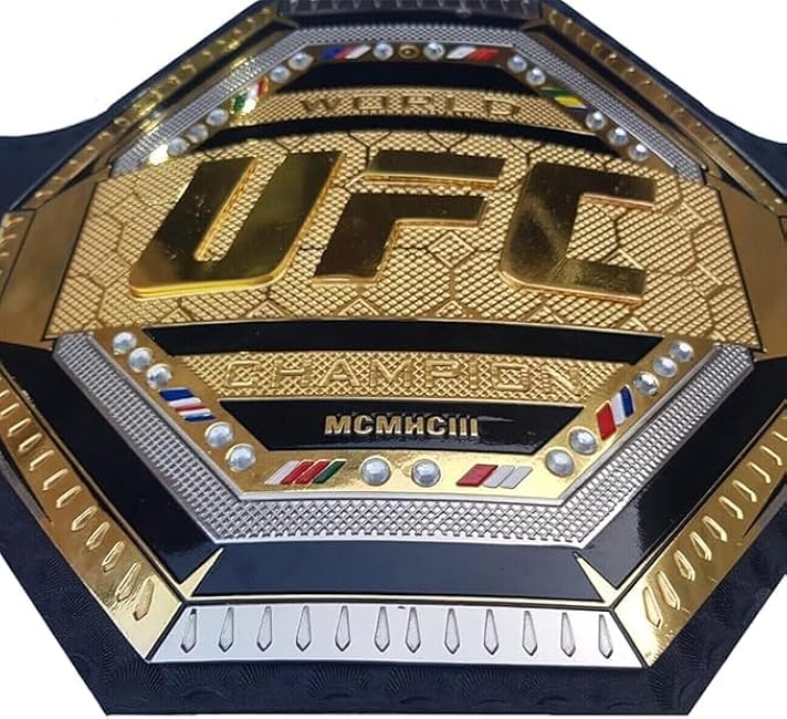 UFC Legacy Championship Title Belt Replica - Adult Size - 52 Inches Length
