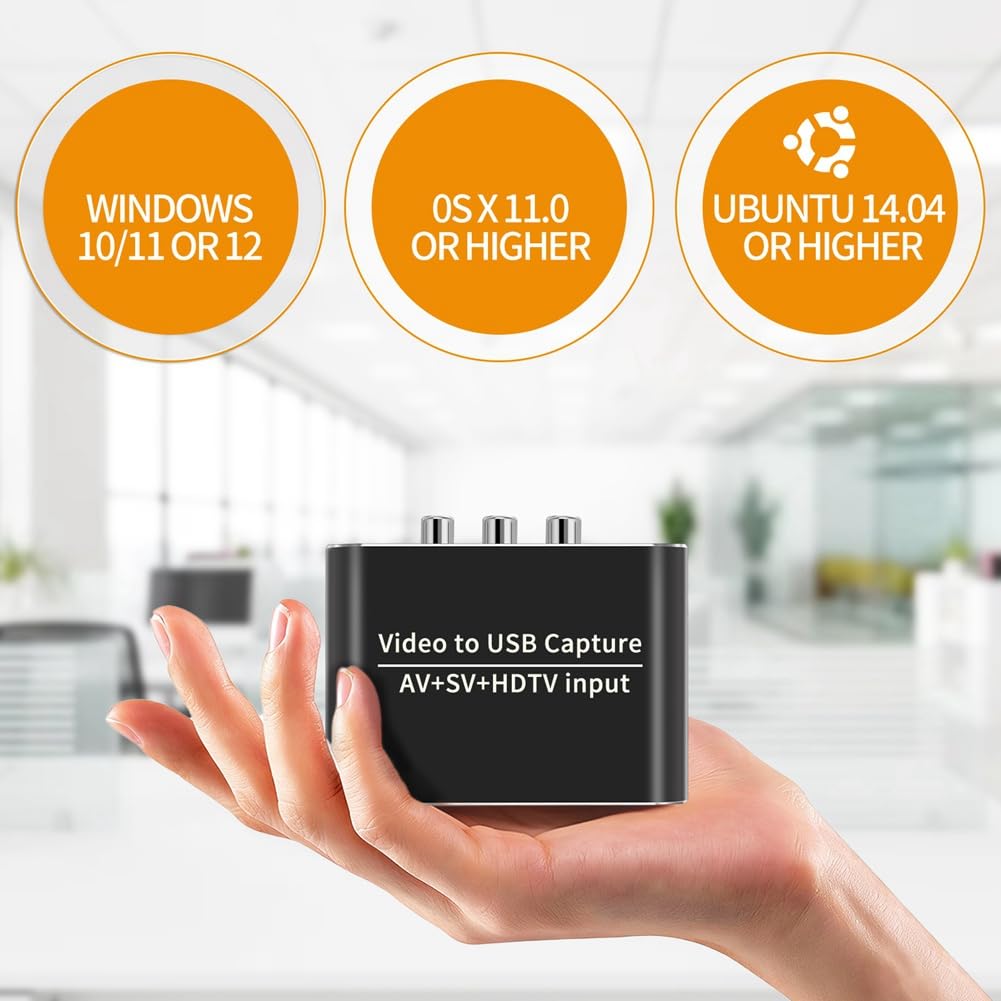 Carte d'acquisition vidéo Formats YUY2/MJPEG USB 3.0 2560x1440
