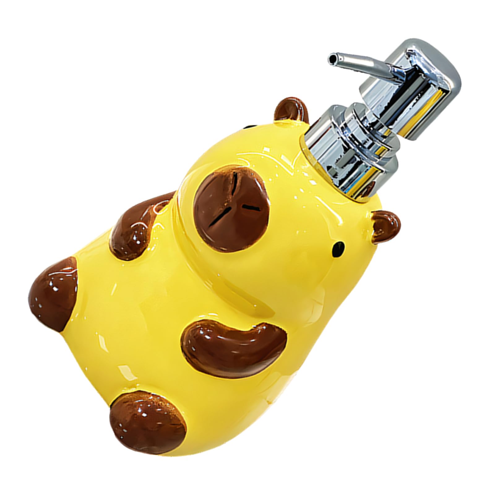 Tsophreniq Lovely Animal Shaped Liquid Soap Dispenser Hand Dispensing Gadget Body Wash Dispensers for Household Use Household Bathroom Liquid Container