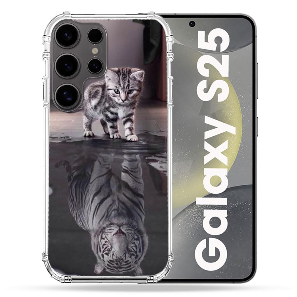 Coque Samsung S25 Cokitec Renforcée Chat housse antichoc rigide incassable