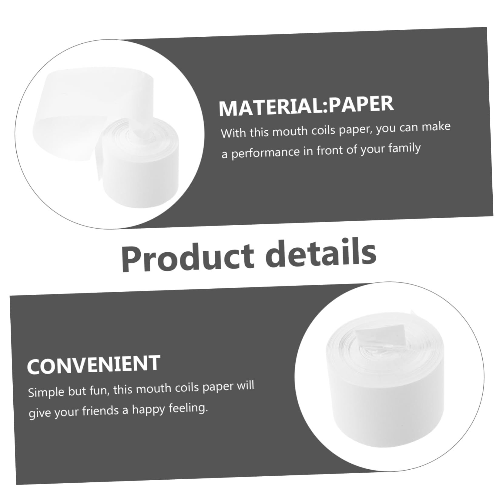 Homoyoyo Alcohol Paper Circular Pull Trick Props for Stage Performances Parties and Gatherings