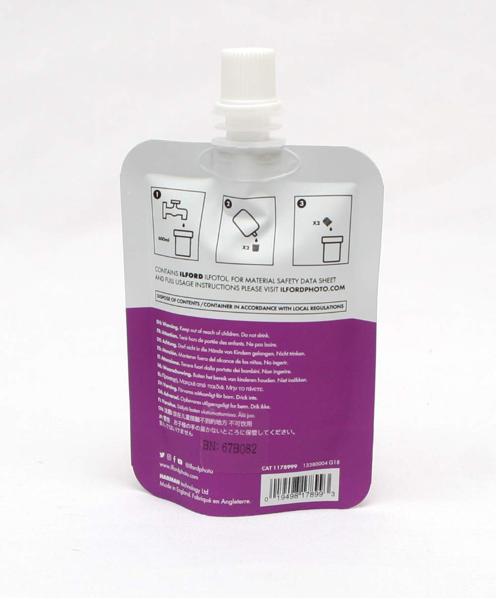 Agente bagnante per pellicole Ilford Simplicity (Ilfotol) 25 ml, 1 foglio, Carta, [EO], 14 cm