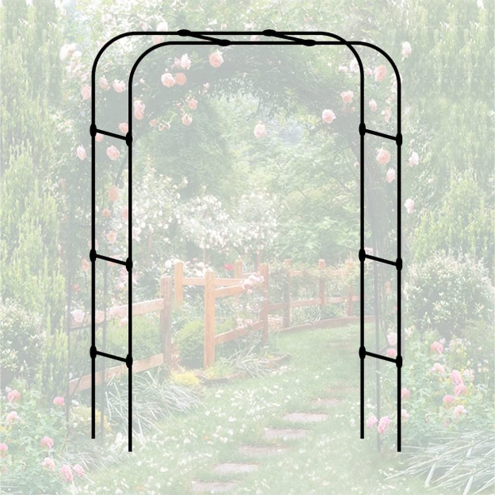 KADEUX Weatherproof Garden Arch, Weather Resistant Arch Arbor Trellis, Outdoor Garden Arches For Climbing Plant, Party, Decoration, Wide 70cm-220cm (Size : W120*H185CM)