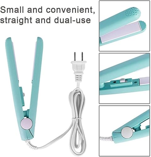 Miniatura 5 de Werdeny - Mini rizador de pelo de cerámica para cabello corto, mini rizador de pelo para cabello corto y fino, mini rizador de cerámica 2 en 1 y