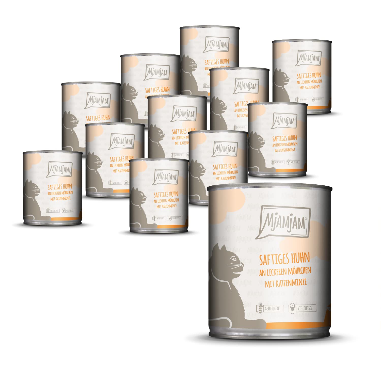 MjAMjAM - saftiges Huhn an leckeren Möhrchen 12 x 800 g