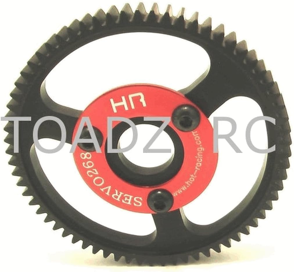 Hot Racing SERVO268 Steel Spur Gear (68T 0.8 Mod)(Orange) - TRA