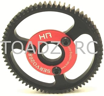 Hot Racing SERVO268 Steel Spur Gear 68T 0.8 ModOrange - TRA