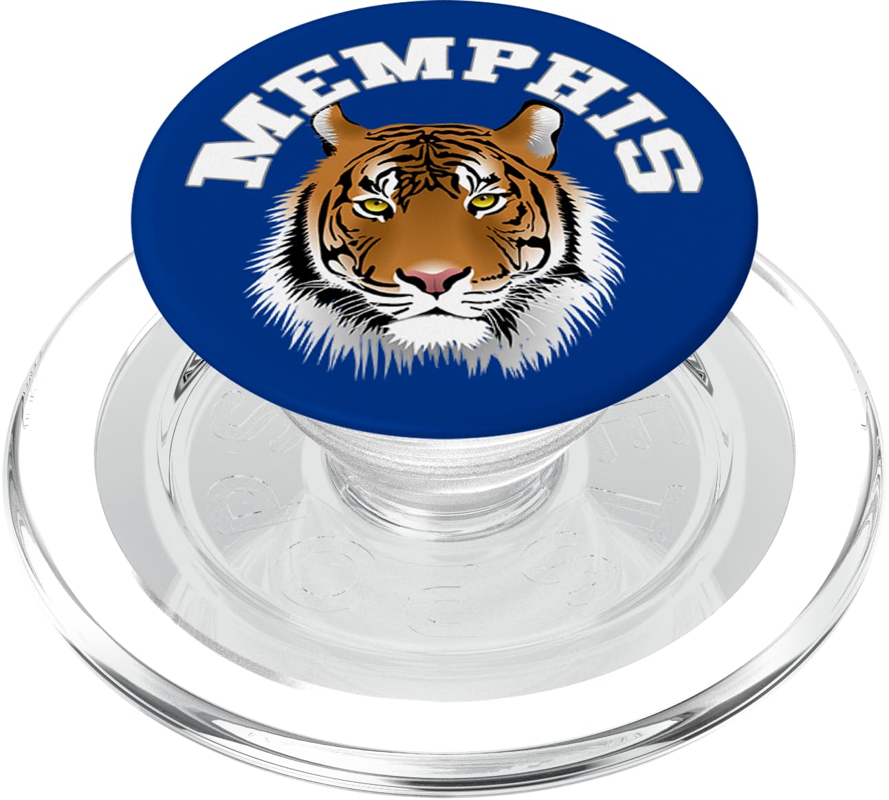 Memphis Bengal Tiger PopSockets PopGrip: Swappable Grip for Phones & Tablets PopSockets MagSafe PopGrip for iPhone