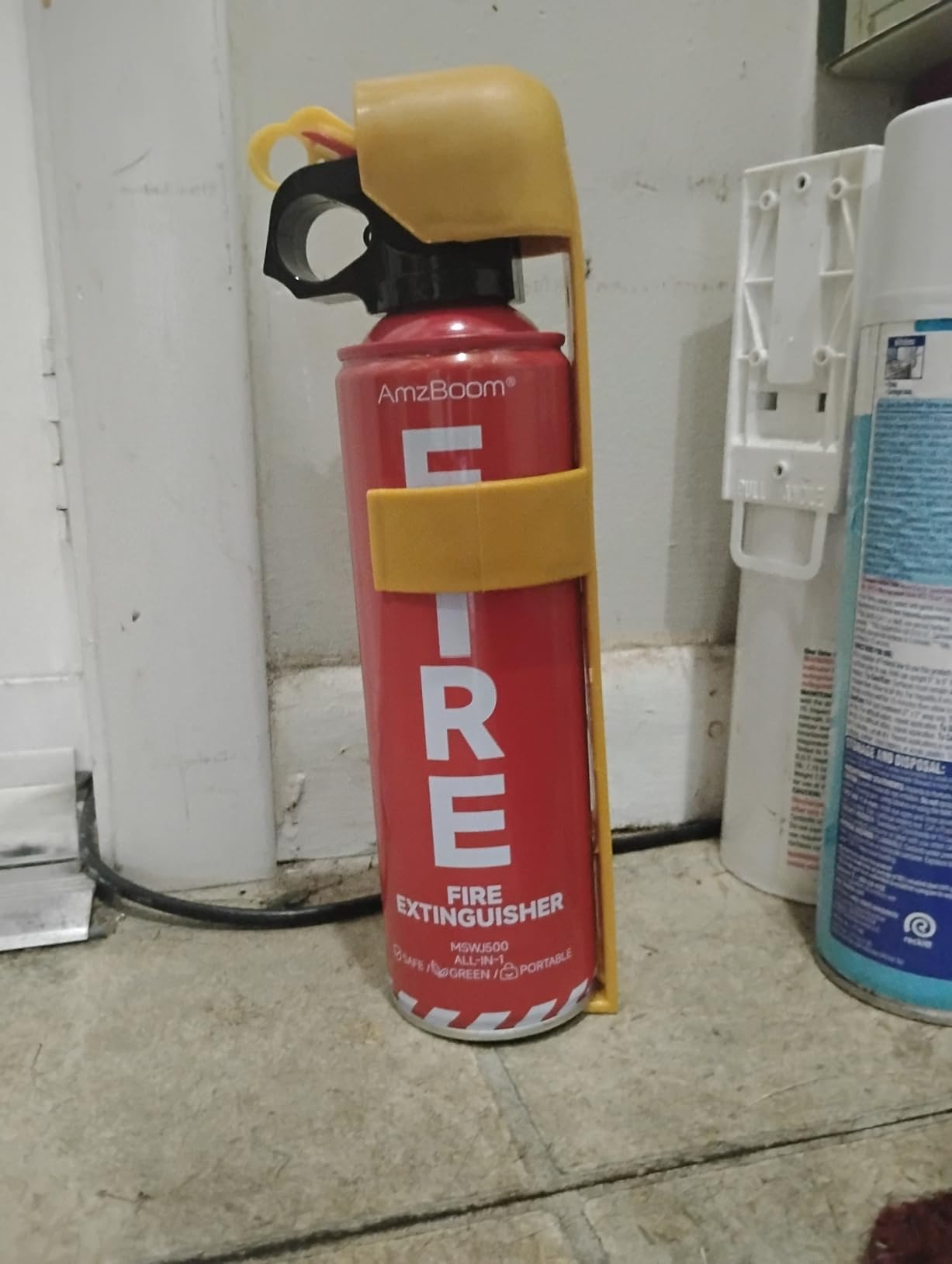 2-Pack Fire Extinguisher for Home, Kitchen, Car, and Grill with Mounting Bracket– Extinguishing Spray, Compact A, B, C, K – Eco-Friendly, Prevents Reignition.