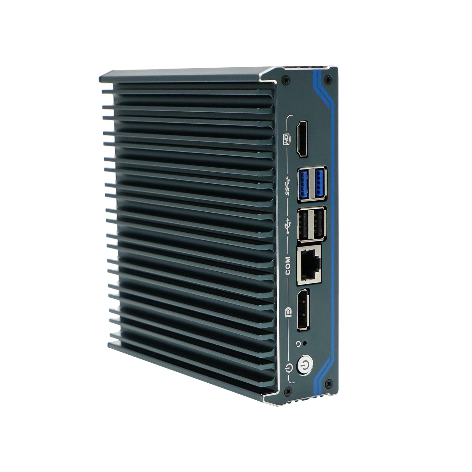 HUNSN Micro Firewall Appliance Mini PC pFsense Mikrotik OPNsense VPN Router PC N100 RX17 AES-NI SIM Slot COM 4 x 2.5GbE I225-V B3 HDMI DP TPM2.0 Vesa Mount 4G RAM 64G SSD RX17-N100-464