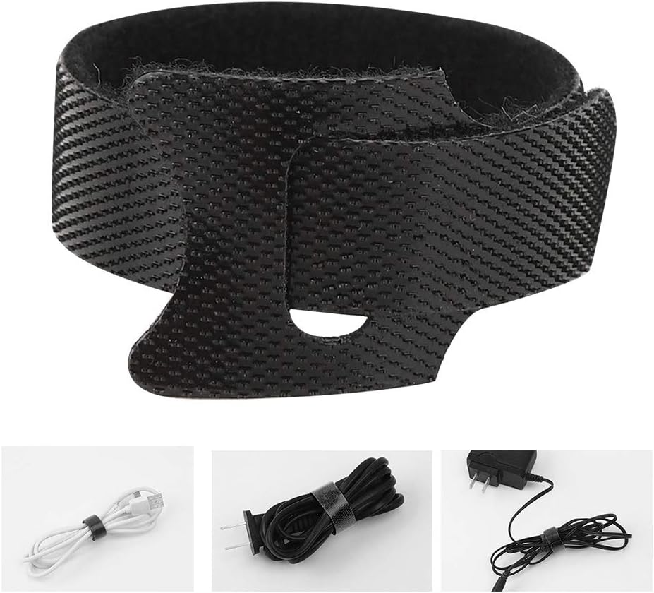 The Multipurpose Cable Ties 100 Pieces Cable Organizer Telephone Cable Management Headphones Ties Wire Winder 12 * 150 m Nylon Tape Back to Tape-K