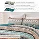 WONGS BEDDING Tagesdecke 240x260 Bettüberwurf Boho Decke Steppdecke 3 Teilig Doppelbett Gesteppt Bettdecke Mikrofaser Wohndecke mit 2 Kissenbezug 50x75 für Schlafzimmer als Sofaüberwurf (Braun)