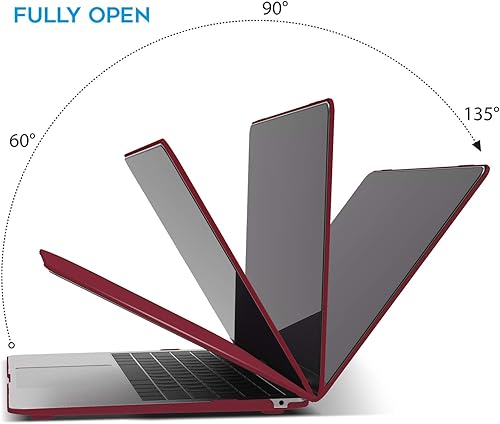 Miniatura 217 de IBENZER - Carcasa rígida para MacBook Air de 13 pulgadas versión 2020, 2019, 2018, A1932, A2179, con funda de teclado para Apple Mac Air 13 Retina