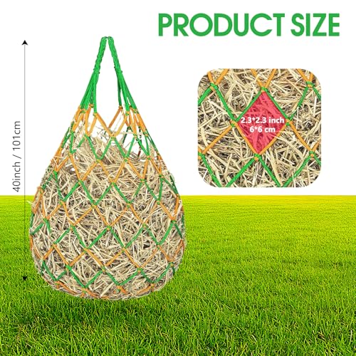 Zquilabon 3-Pack Slow Feed Hay Nets