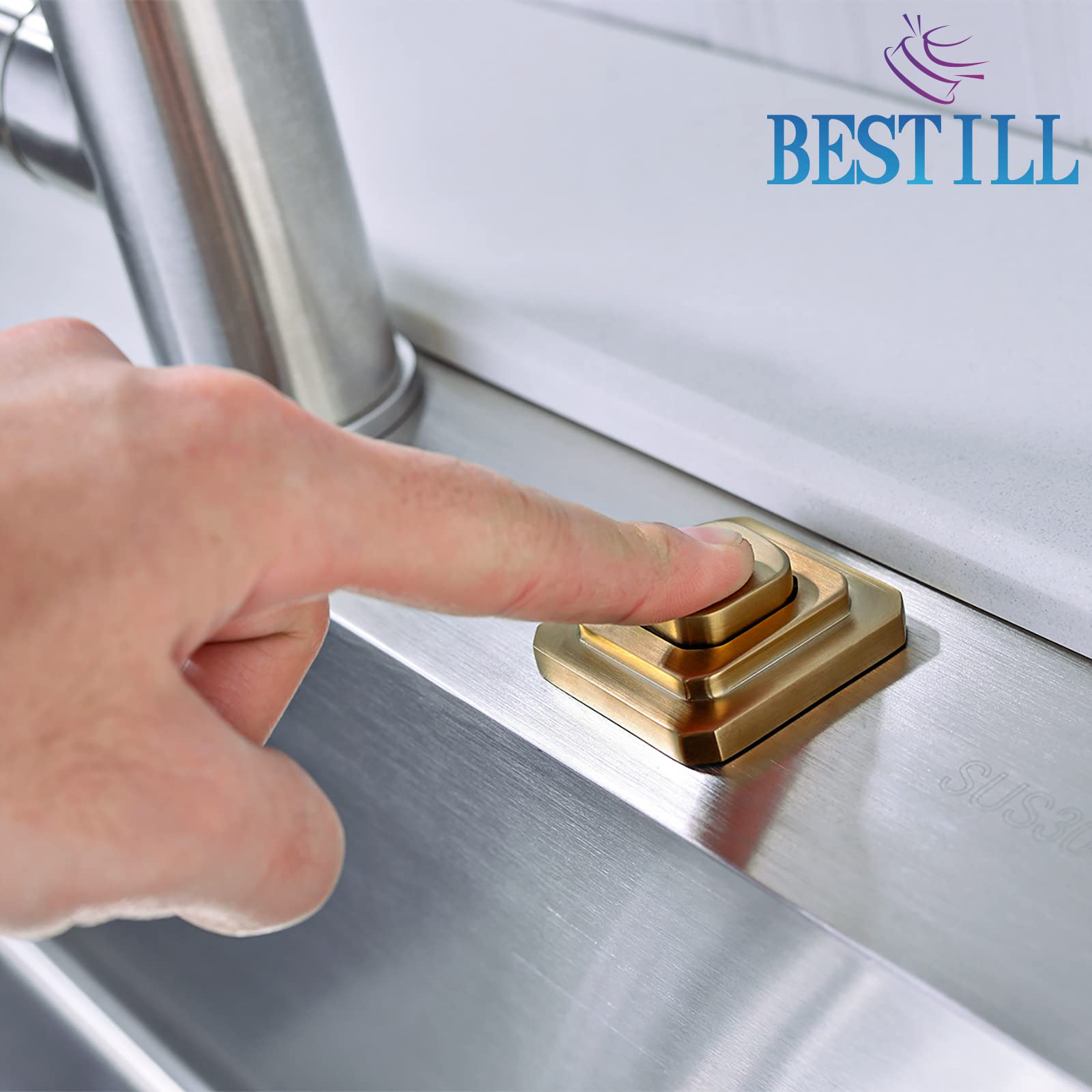 BESTILL Sink Top Garbage Disposal Air Switch Kit