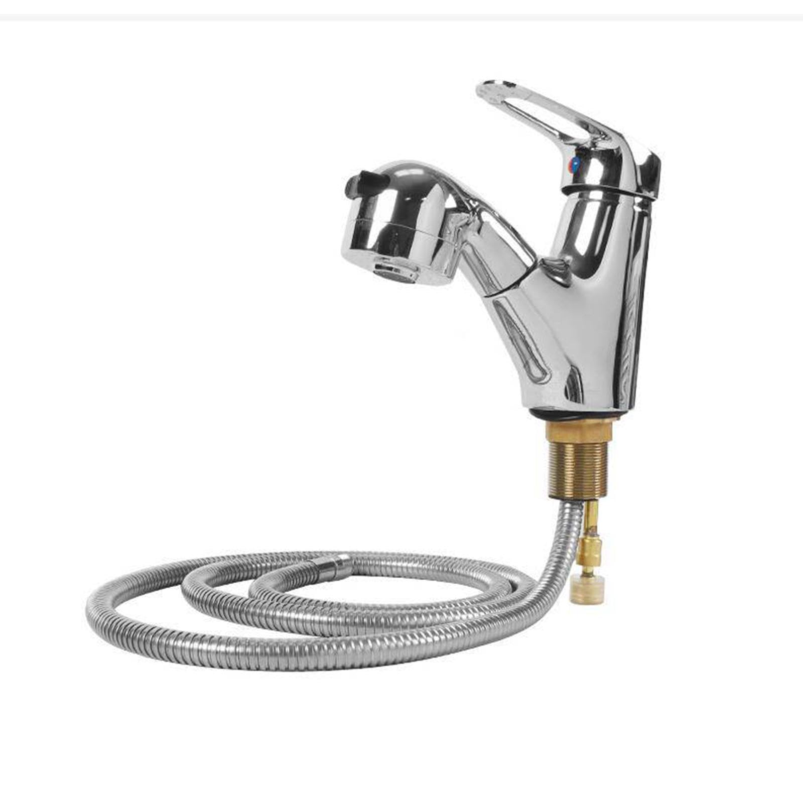 Grifo de Baño para Autocaravana Ergonómico con Flujo de Agua Ajustable Y Accesorio Que Ahorra Espacio.