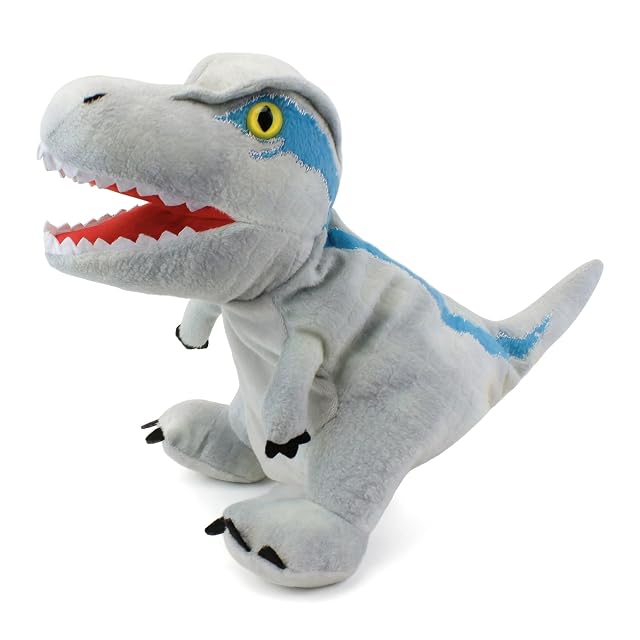 LOMTRATS Marionetas de Mano de Dinosaurios para niños,Incluye Triceratops y Tyrannosaurus Rex con Bocas…
