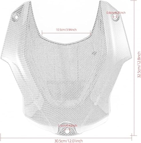 Miniatura 3 de Evomosa Cubierta del depósito de combustible de la motocicleta para S1000RR 19-20