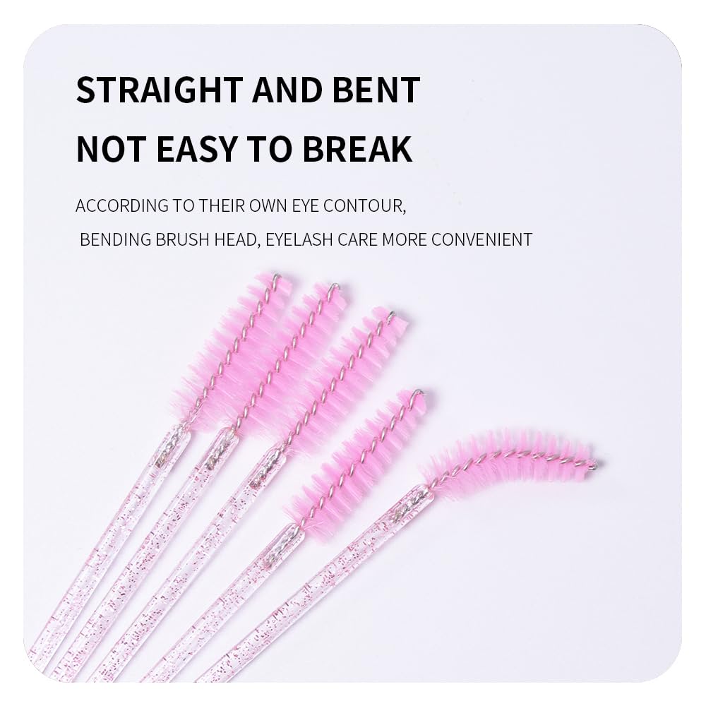 Cepillos de Pestañas 300pcs Brocha de Pestañas LashBrush-B Crystal