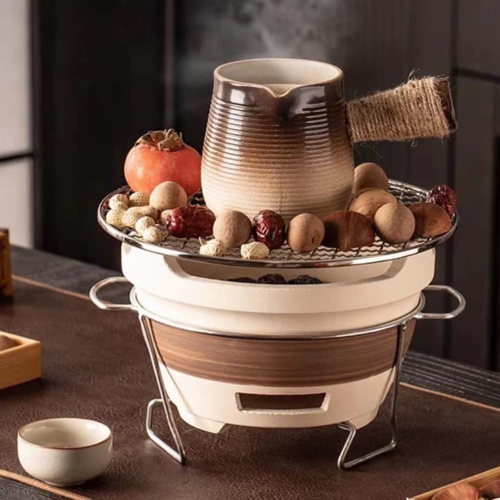 食品級ステンレス焼き網 キャンプ鉄板 網 バーベキュー 丸網 厚くする 穴径頑丈耐久性 焼肉 網 バーナーパッド コンロ用 BBQグ