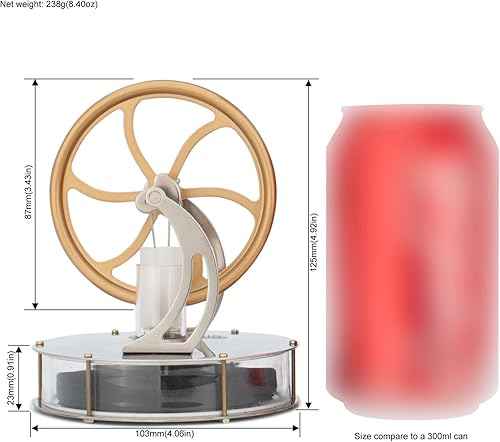 Miniatura 3 de DjuiinoStar - Motor Stirling de baja temperatura