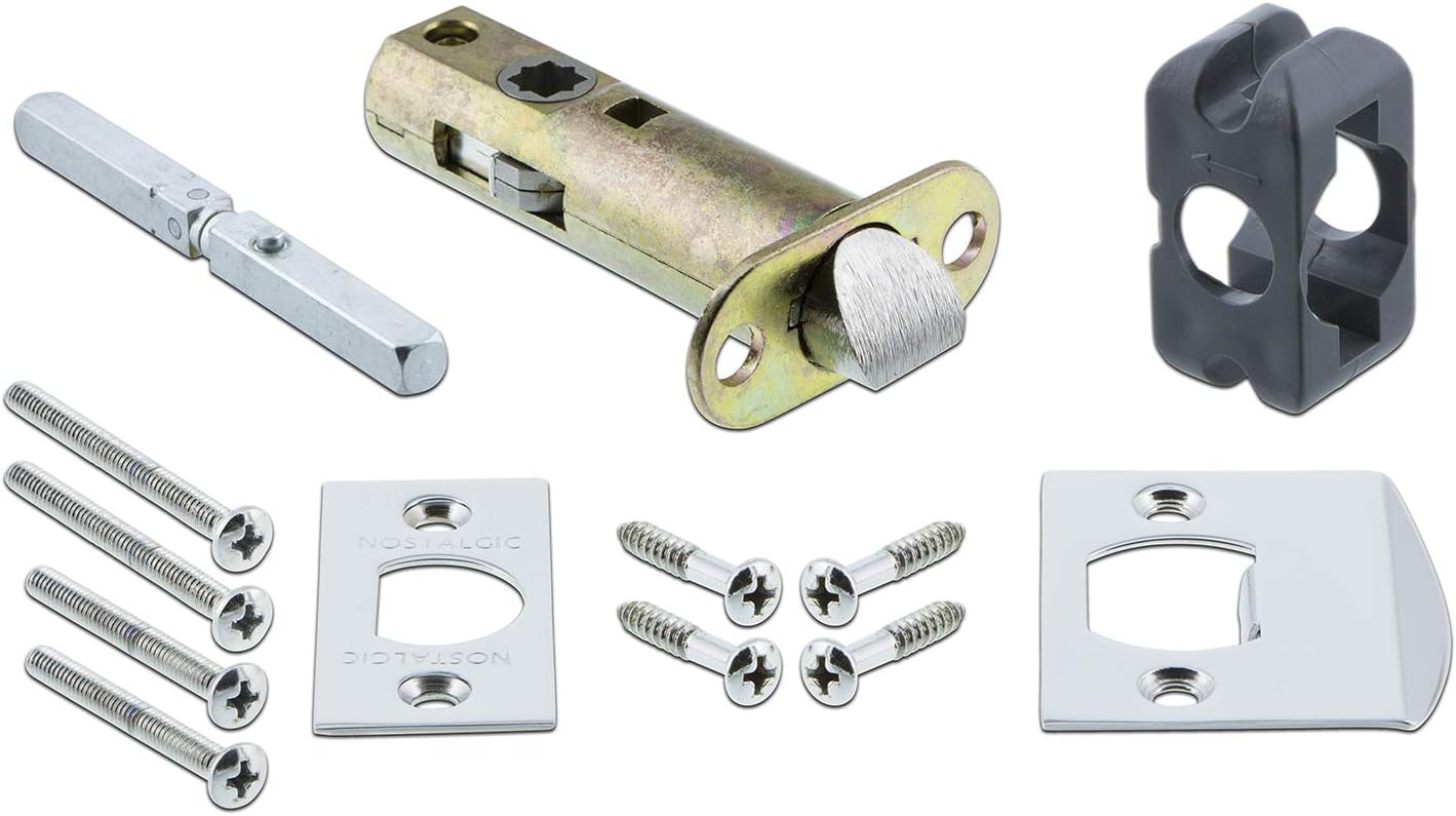 Crаzу Dеаlѕ Nostalgic Warehouse Classic Rosette with Round Clear Crystal Glass Knob, Passage - 2.375, Bright Chrome Suреr Bіg Clеаrаnсе! Nostalgic Warehouse Classic Rosette with Round Clear Crystal Glass Knob, Passage - 2.375, Bright Chrome