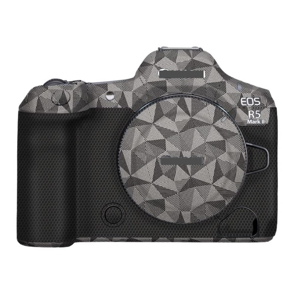 Protection vinyle haut de gamme Canon EOS R5 Mark II triangle titane - 5