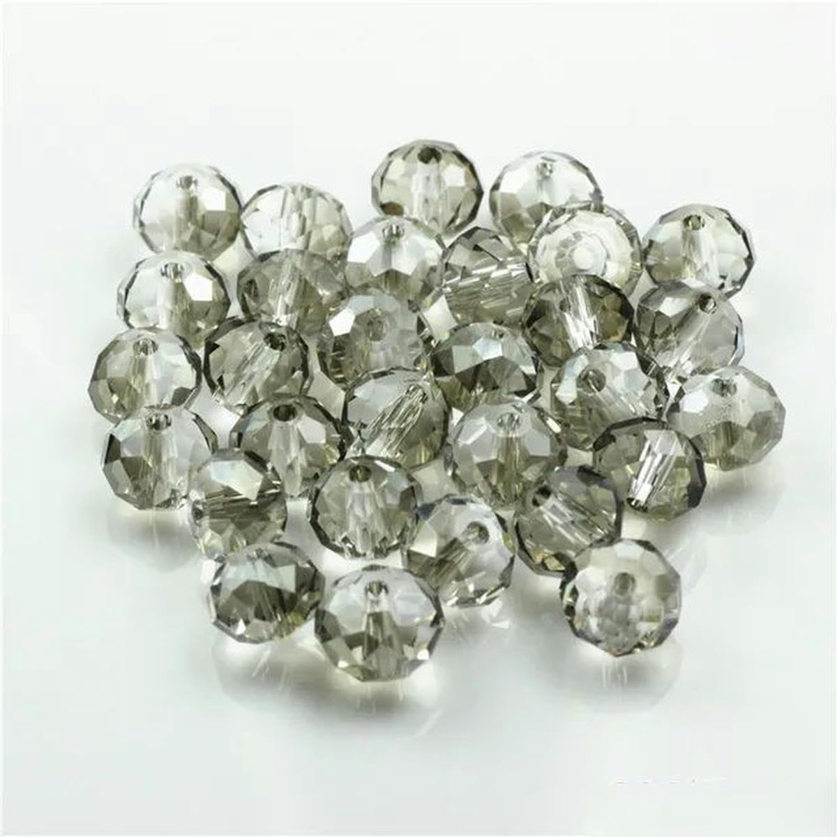 10 Perle Di Vetro Vintage Colore Unico 12 Mm - Italia - Foto 7