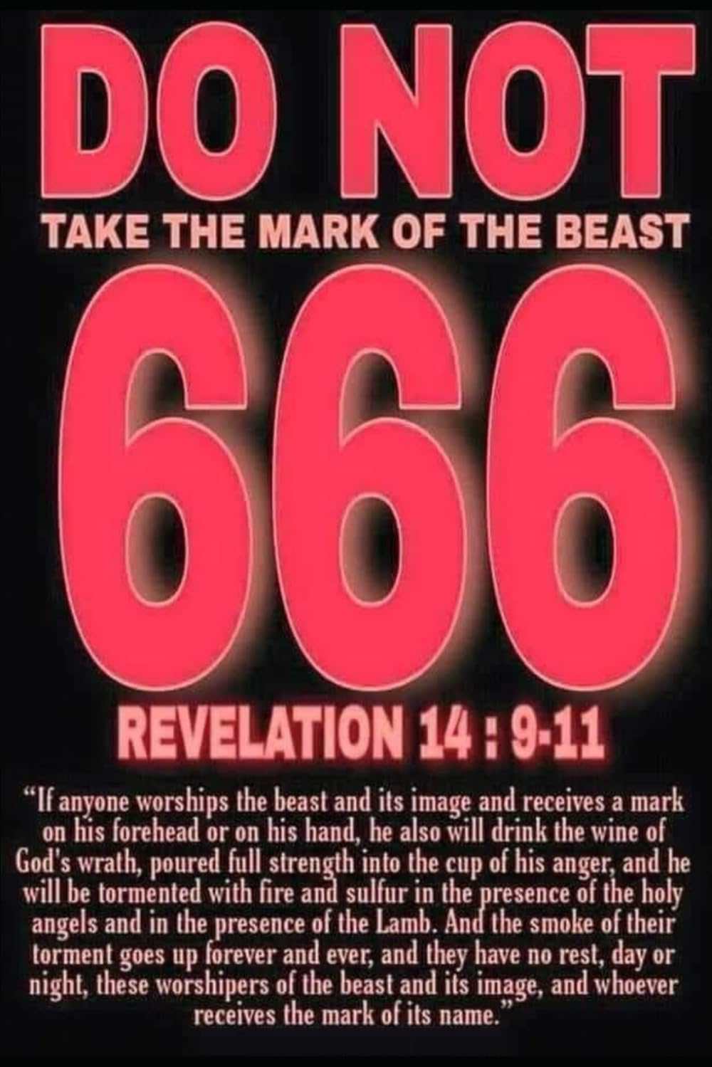 THE DEADLY MARK OF THE BEAST: Will You Receive Or Reject?