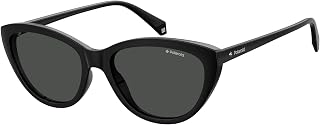 Polaroid Damen Pld 4080/S Sonnenbrille, 807/M9 Black, 55 EU