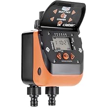 Claber 8420 Aquadue Duplo Evolution Dual Outlet Digital Water Timer