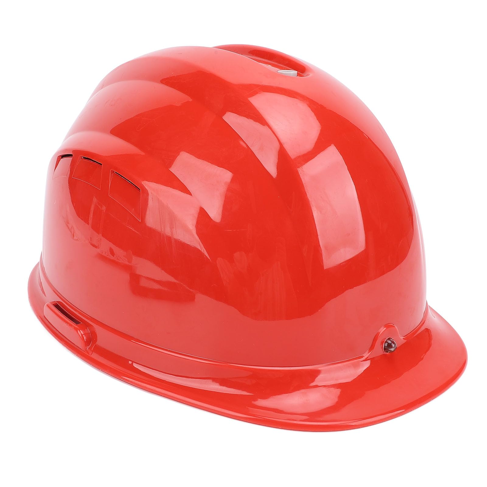 Casco Ventilado con Ventiladores Duales y Pantalla Digital para Sitios de Construcción Hecho de Material ABS Resistente a Impactos