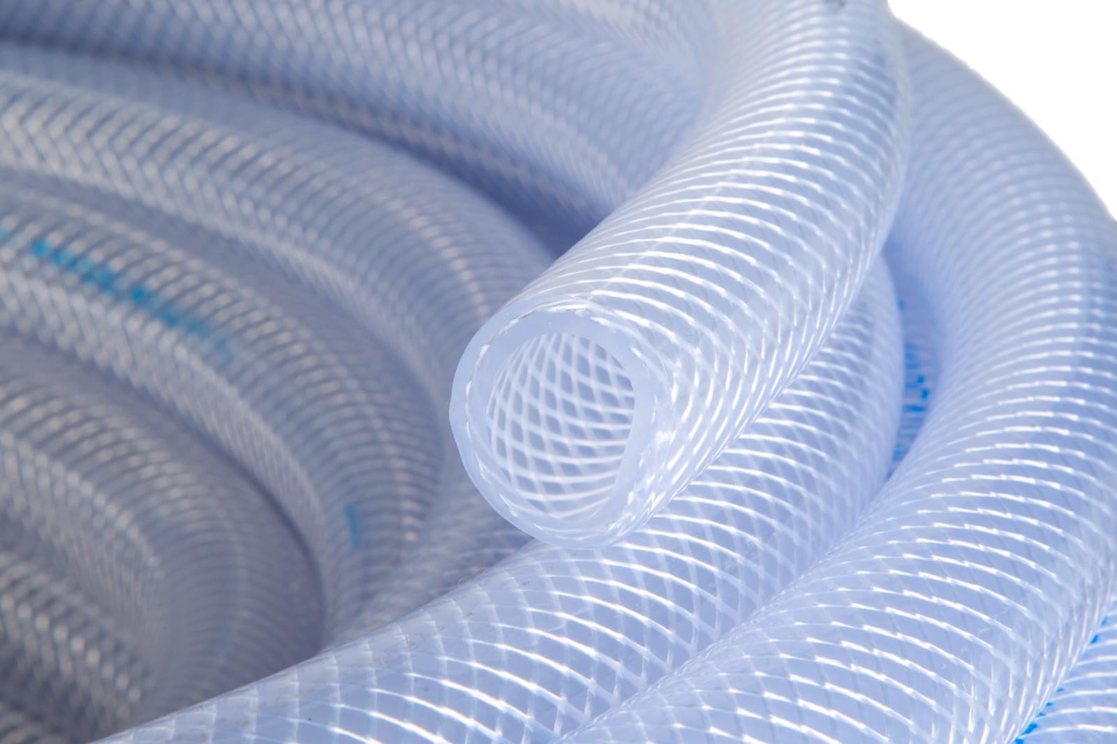 Tubo in PVC trasparente Crystal Retex ML 12x18 m 50 Rinforzato, Ultra Resistenza, Qualità Alimentare, passaggio aria, aria compressa, passaggio liquidi, acqua potabile, irrigazione