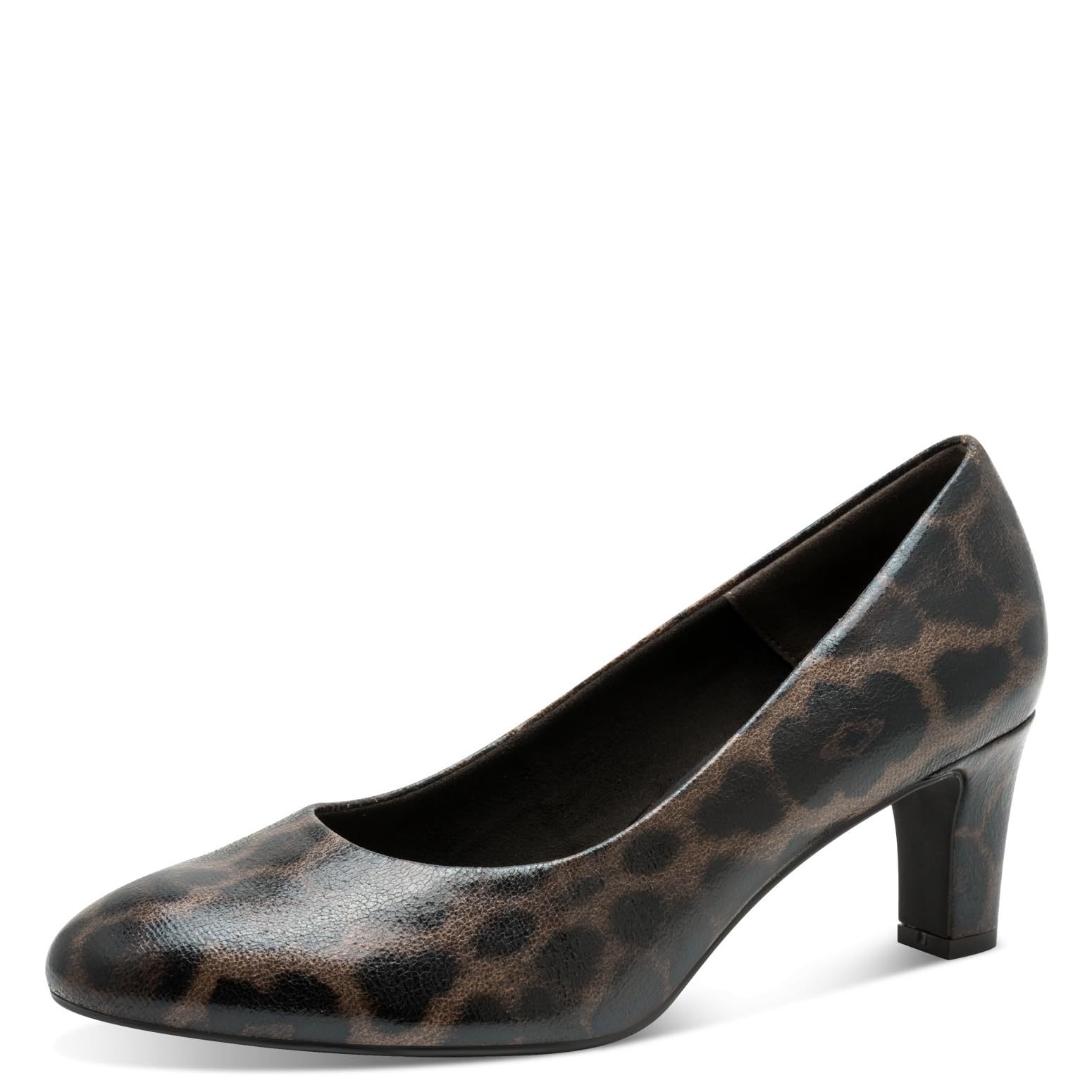 Tamaris Women's Vegan Court Shoes, Leopard, 6.5 UK